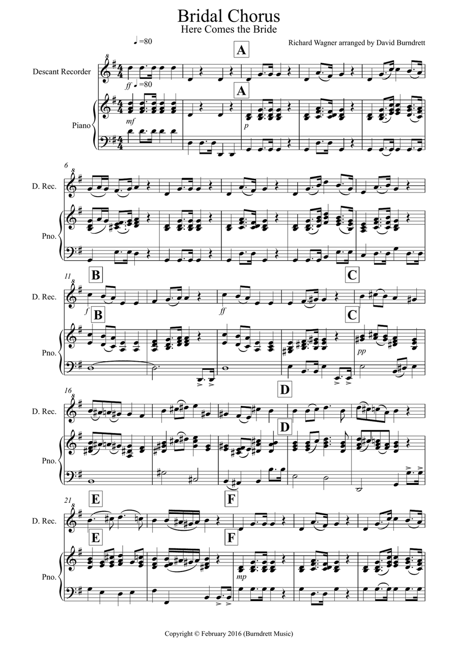 Bridal Chorus 