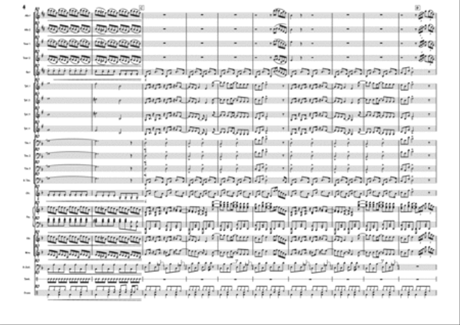 Gimme! Gimme! Gimme! (a Man After Midnight) Jazz Ensemble scores gallery preview page 4