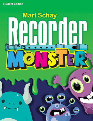 Book cover for Recorder Monster Student Book