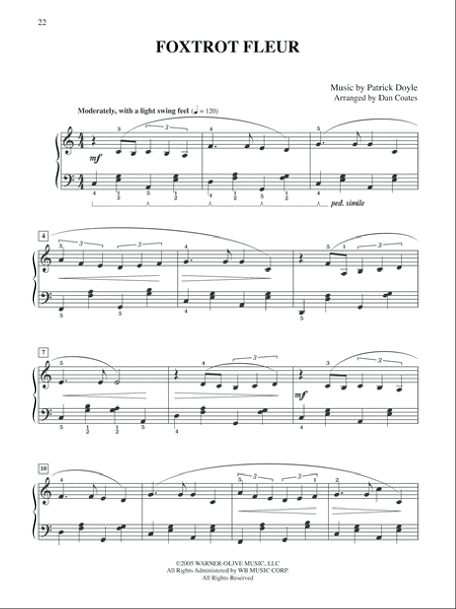 Selections from Harry Potter And The Goblet Of Fire - Easy Piano Easy Piano scores gallery preview page 4