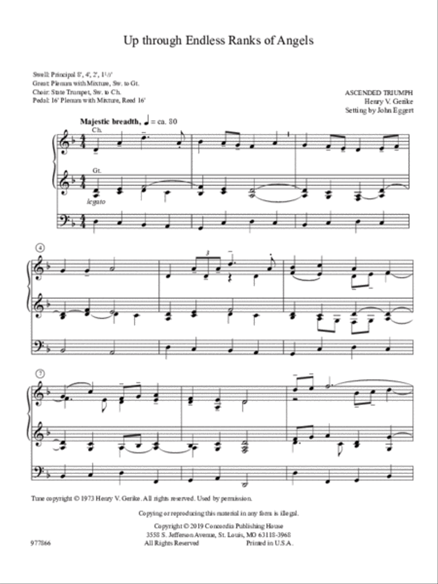 Let All Creation Join: Twelve Brief Hymn Preludes Organ scores gallery preview page 2