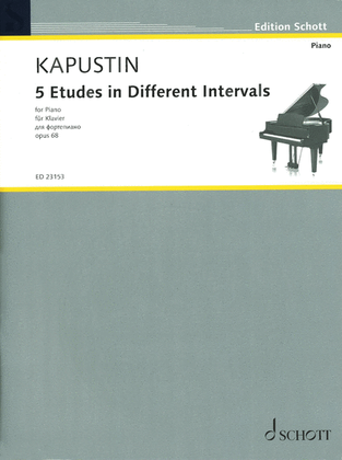 5 Etudes in Different Intervals, Op. 68