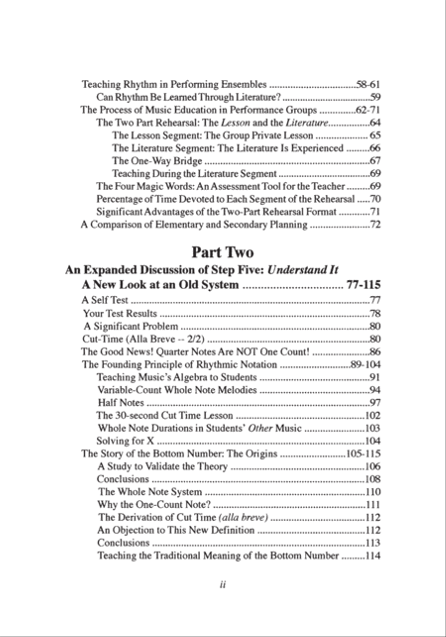 Teaching Rhythm: New Strategies and Techniques for Success Concert Band scores gallery preview page 3