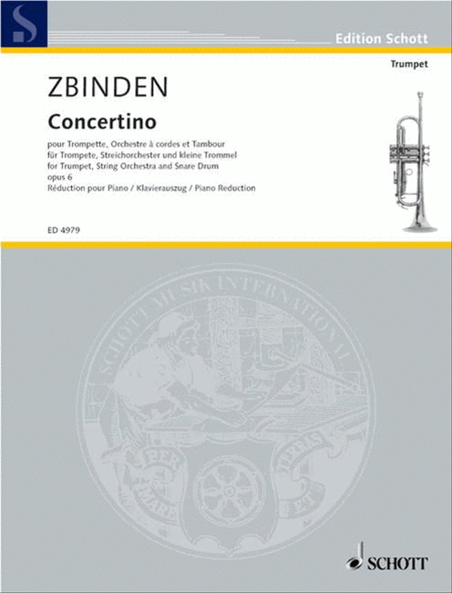 Concertino Concertino Trumpet scores gallery preview page 1