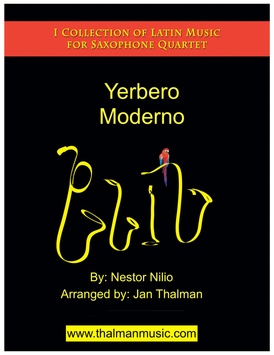Yerbero Moderno Woodwind Quartet scores gallery preview page 1