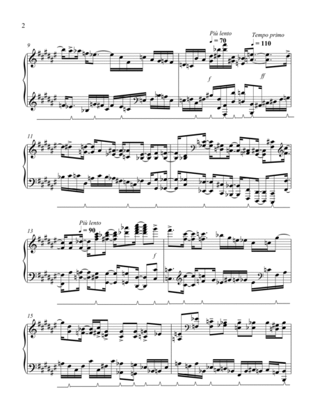 Virtuoso Etude No.3 in Memory of Sorabji, "Éclat" Op.1 image number null
