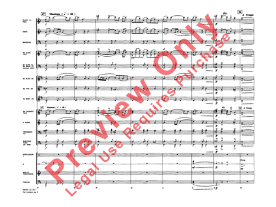 The Cowboys The Cowboys Concert Band scores gallery preview page 10