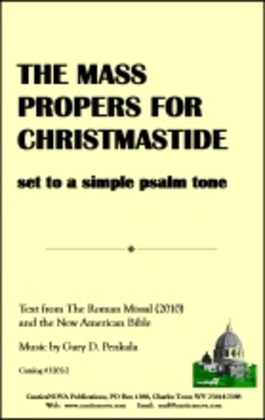 Mass Propers for Christmastide
