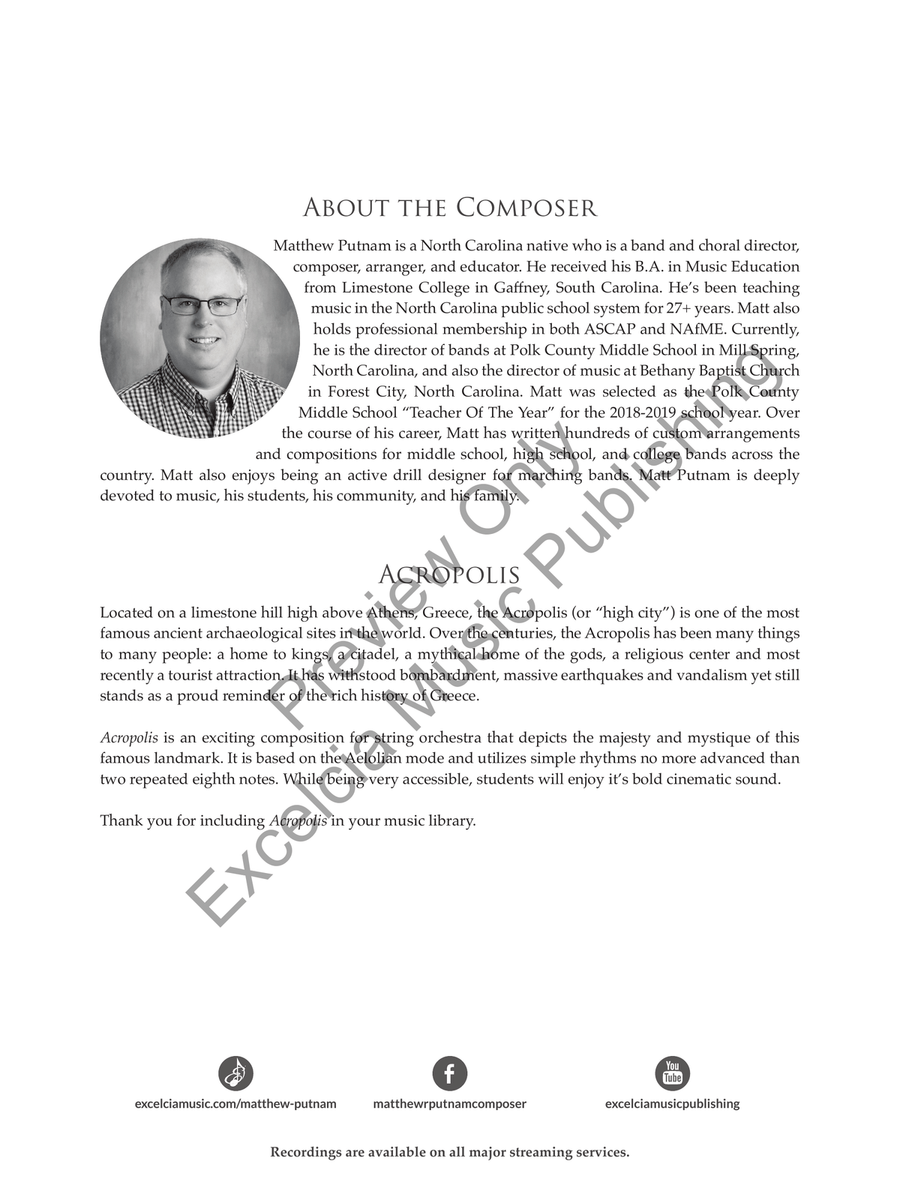 Acropolis (Score) String Orchestra scores gallery preview page 3
