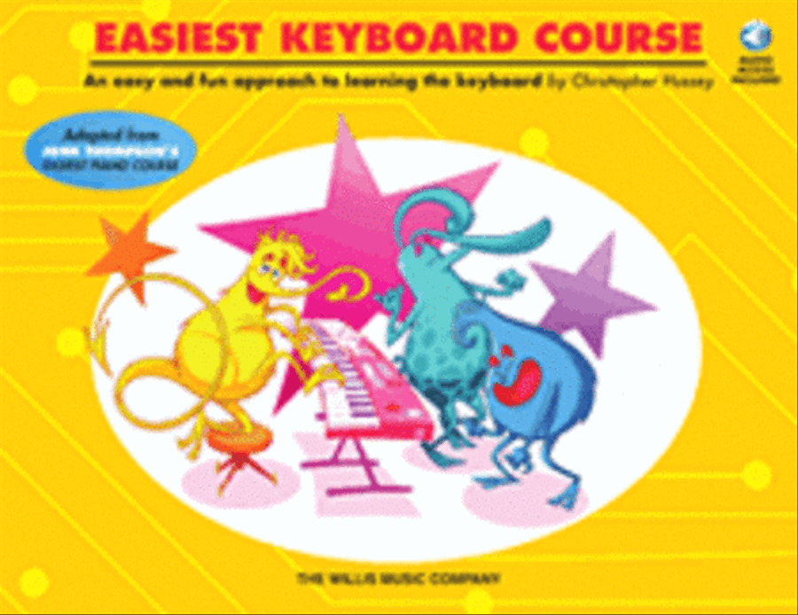 Book cover for Easiest Keyboard Course