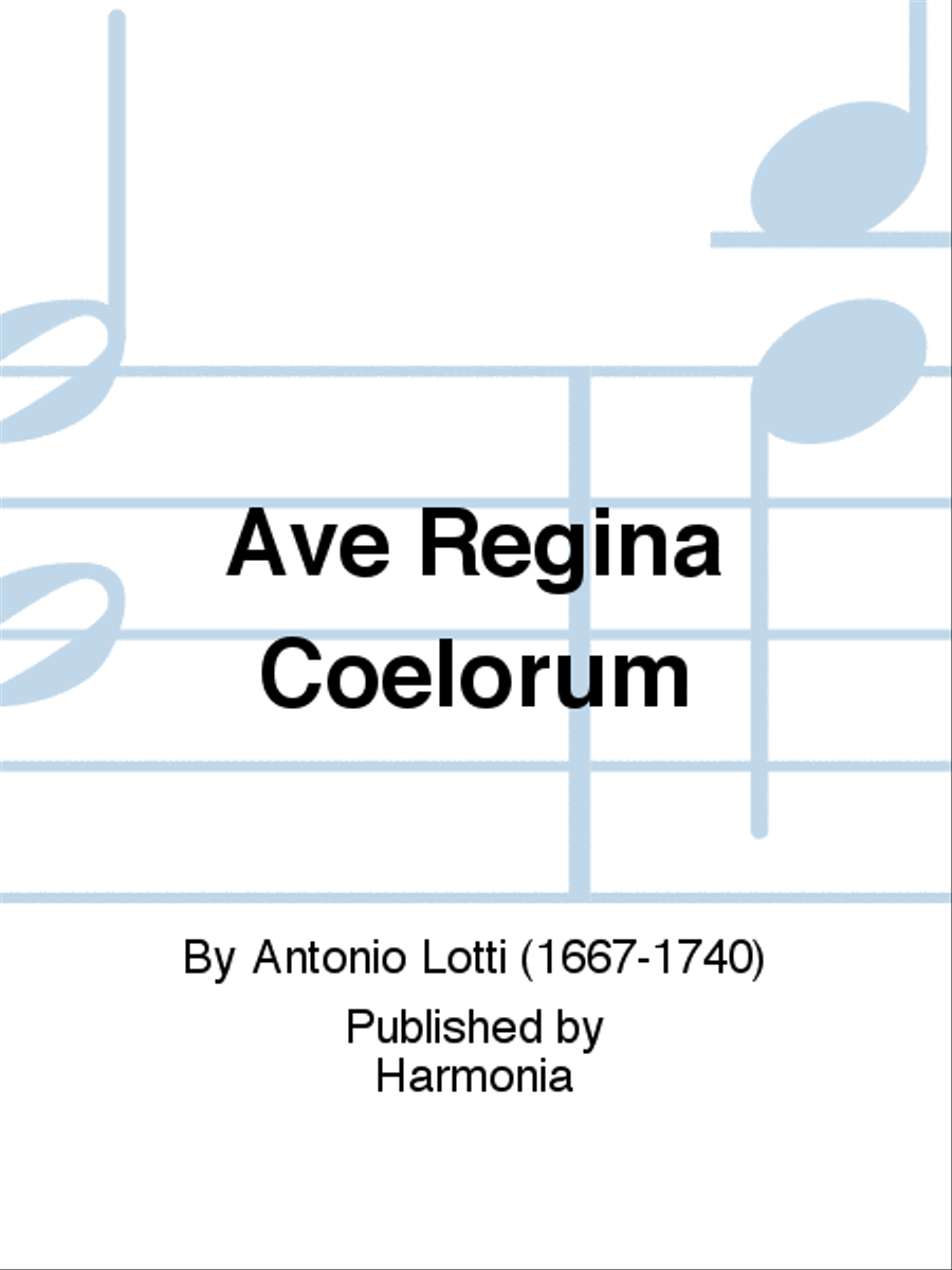 Ave Regina Coelorum TTBB scores gallery preview page 1
