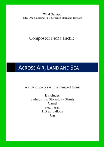 Across Air, Land and Sea: Wind Quintet image number null