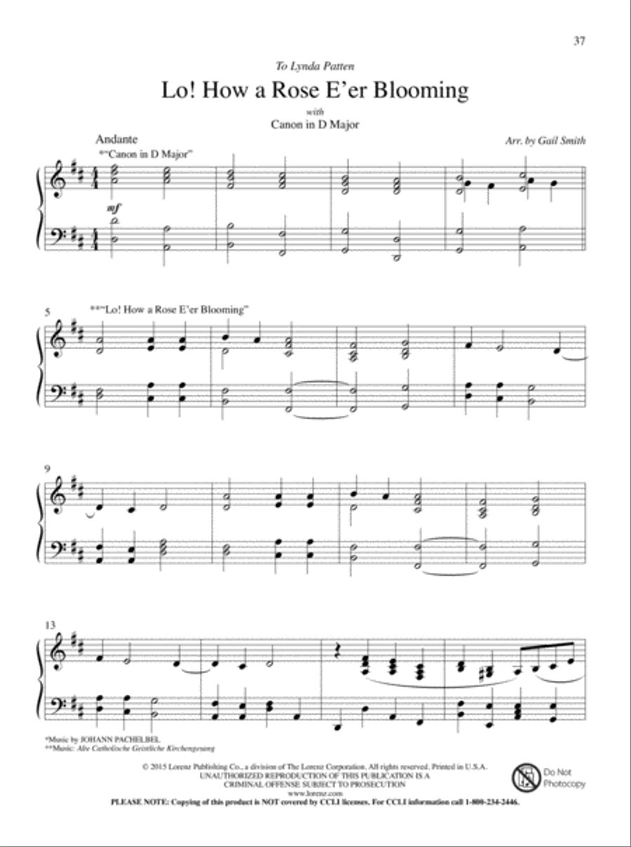 Christmas Carols and Classics Piano Solo scores gallery preview page 22