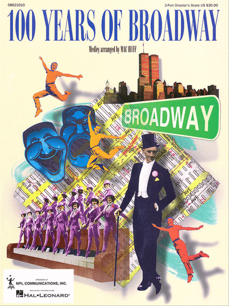 100 Years of Broadway (Medley) 2-Part scores gallery preview page 1