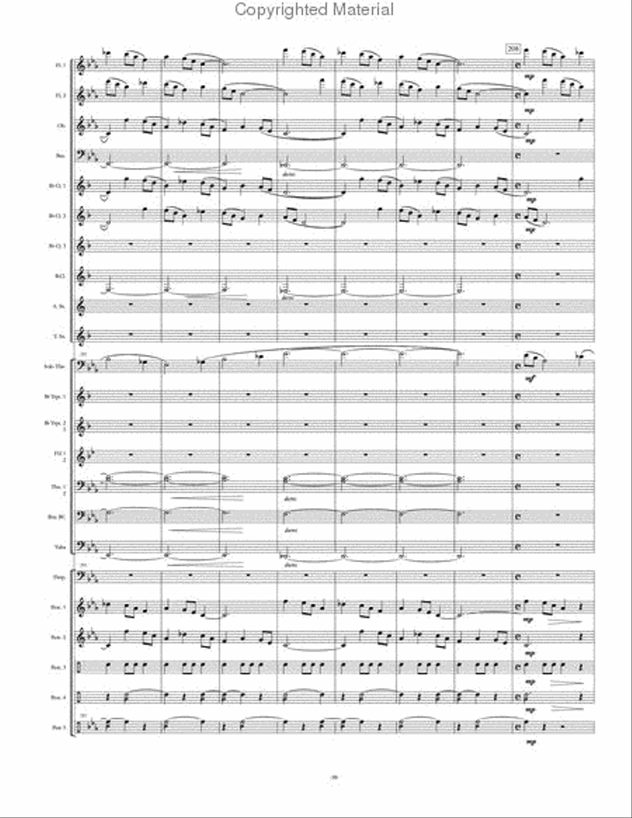 Seminar Concert Band scores gallery preview page 31