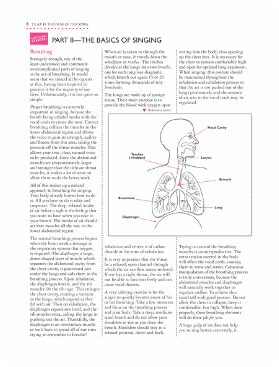 Alfred's Teach Yourself to Sing Voice scores gallery preview page 2