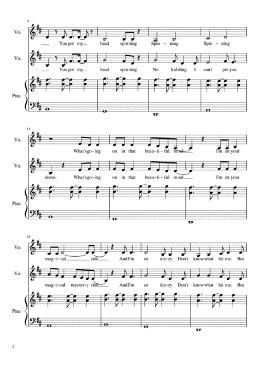 All Of Me Vocal Duet scores gallery preview page 2
