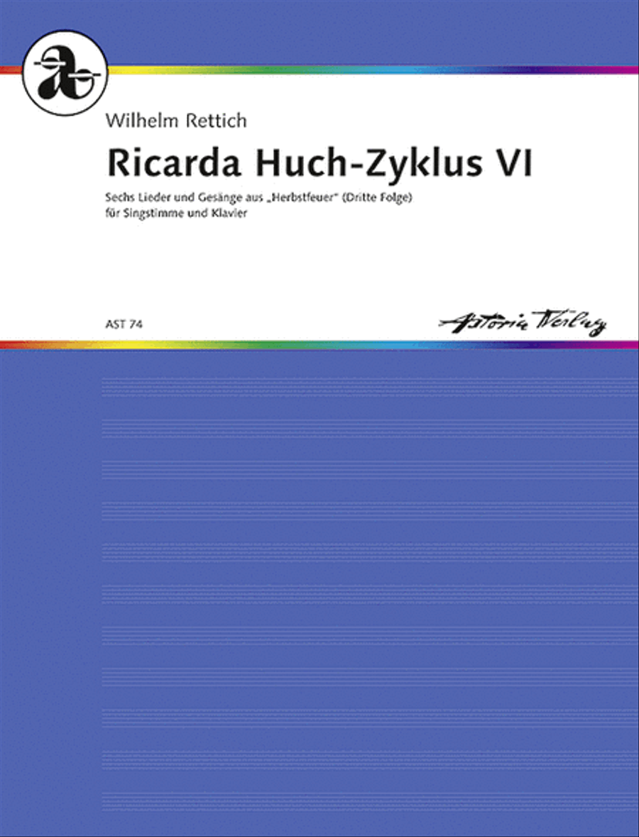 Ricarda Huch-Zyklus VI Voice Solo scores gallery preview page 1