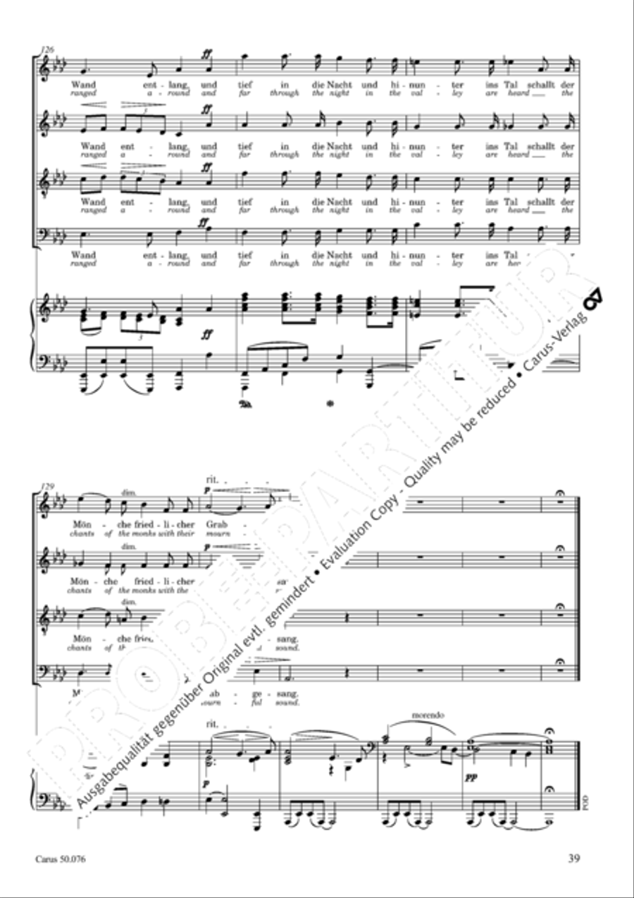 Toggenburg Toggenburg SSATB scores gallery preview page 42
