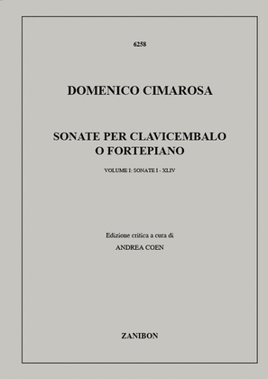 Book cover for 88 Sonate Per Clavicembalo O Fortepiano 1 (1 - 44)