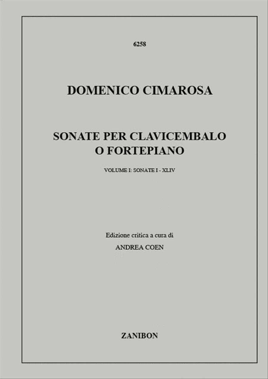 88 Sonate Per Clavicembalo O Fortepiano 1 (1 - 44)