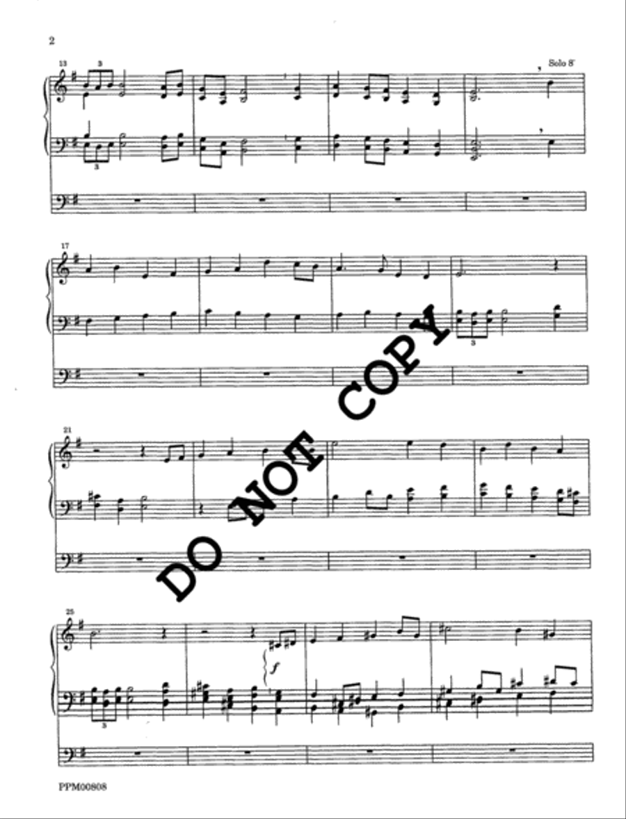 I Sing the Almighty Power of God: Organ Voluntaries on the Hymn Tunes of Ralph Vaughan Williams Volume I Organ scores gallery preview page 3