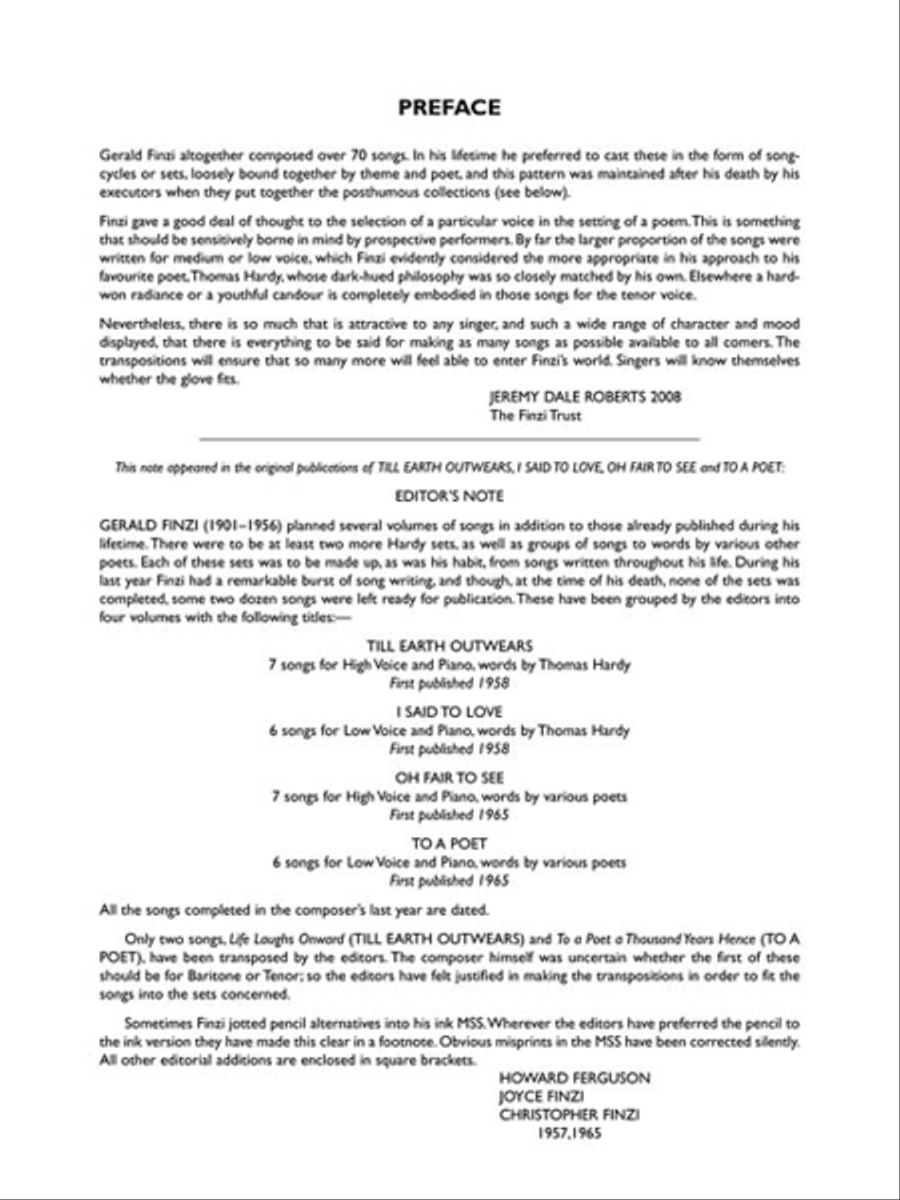 Collected Songs Medium Voice scores gallery preview page 3