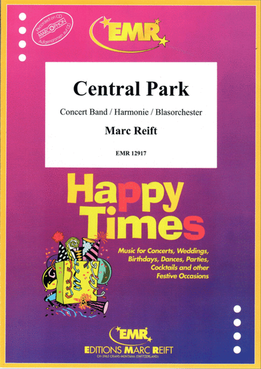 Central Park Central Park Concert Band scores gallery preview page 1