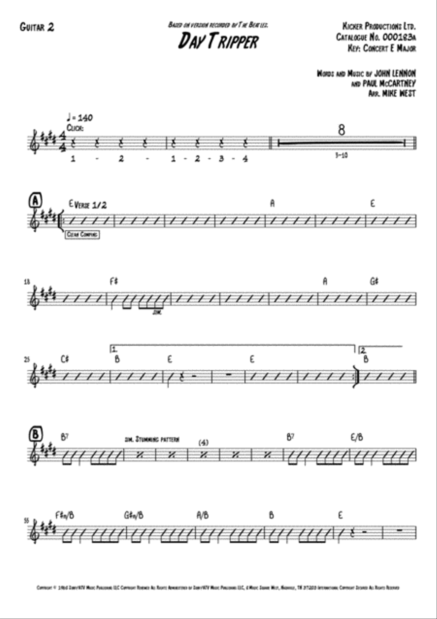 Day Tripper Small Ensemble scores gallery preview page 2