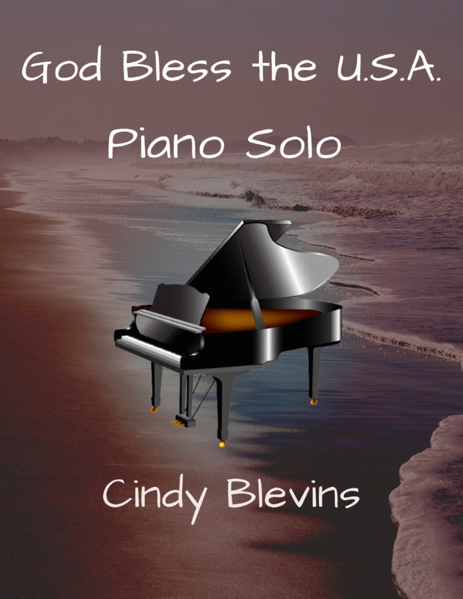 God Bless The U.S.A. Piano Solo scores gallery preview page 1