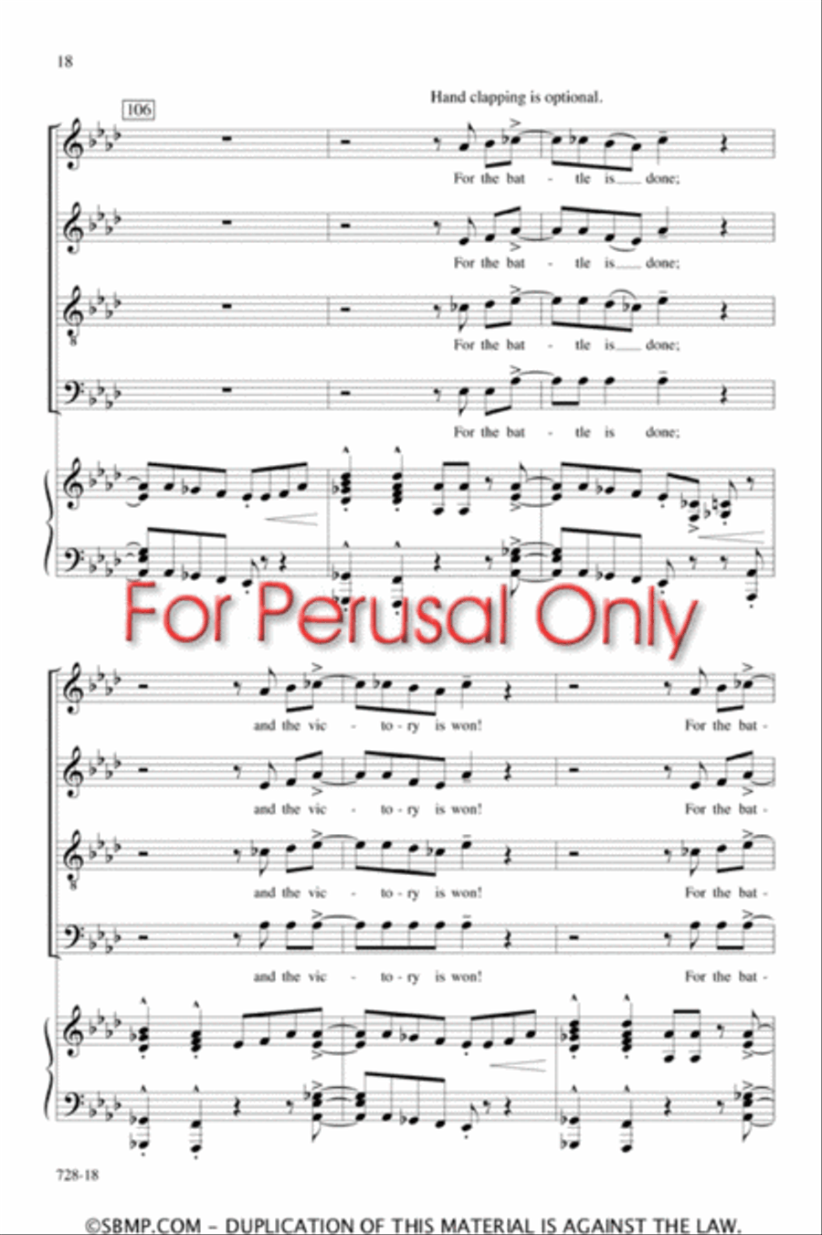 Rejoice! - SATB Octavo image number null