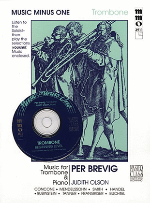 Book cover for Beginning Trombone Solos - Volume 1