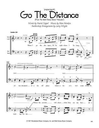 Book cover for Go The Distance