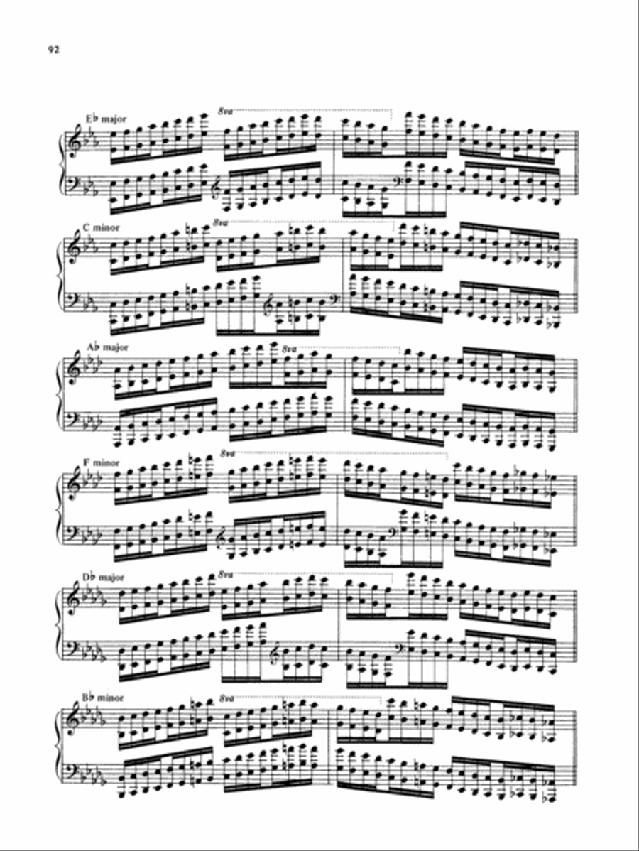 Hanon: The Virtuoso Pianist (Complete) Piano Solo scores gallery preview page 2