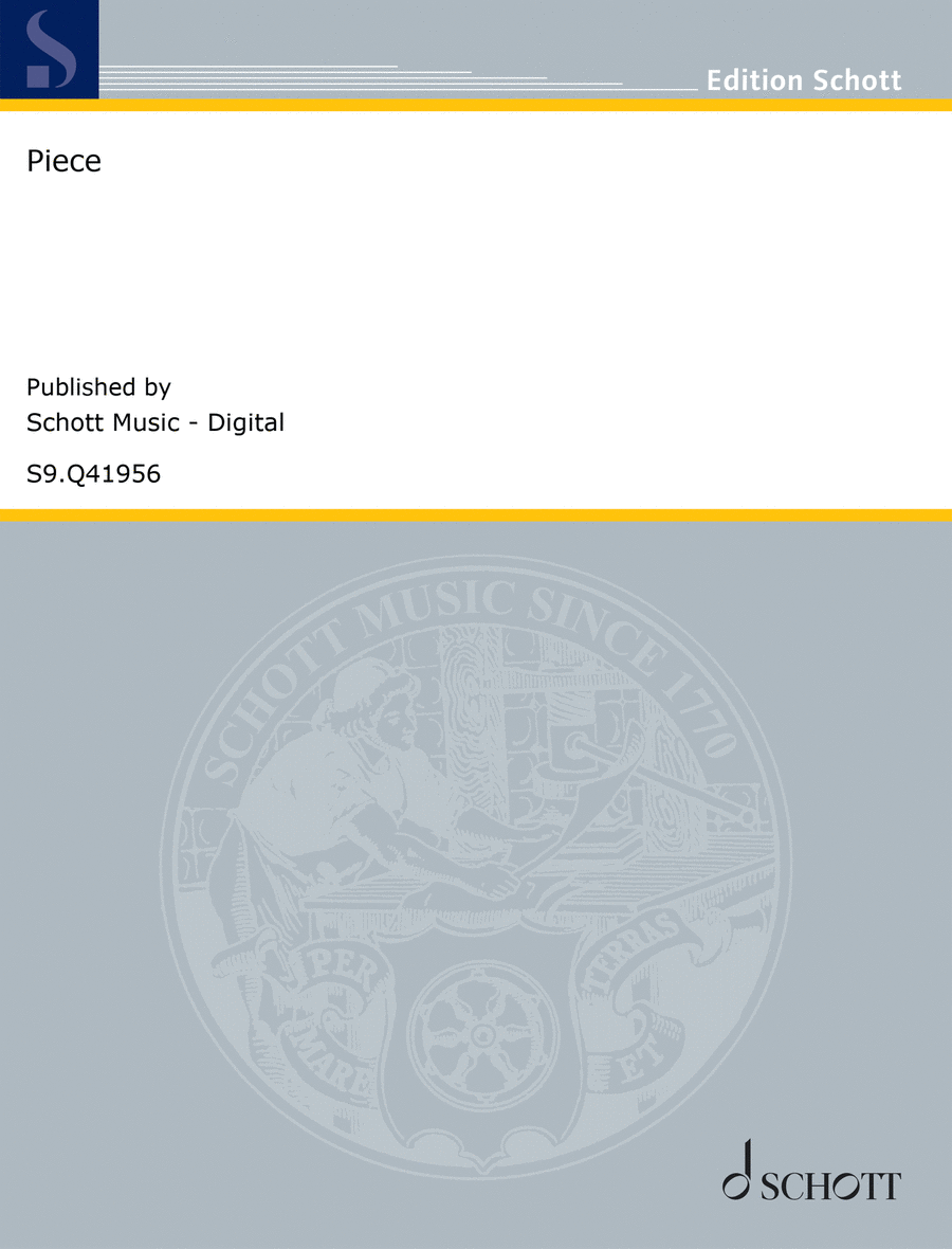 Pièce Flute Solo scores gallery preview page 1
