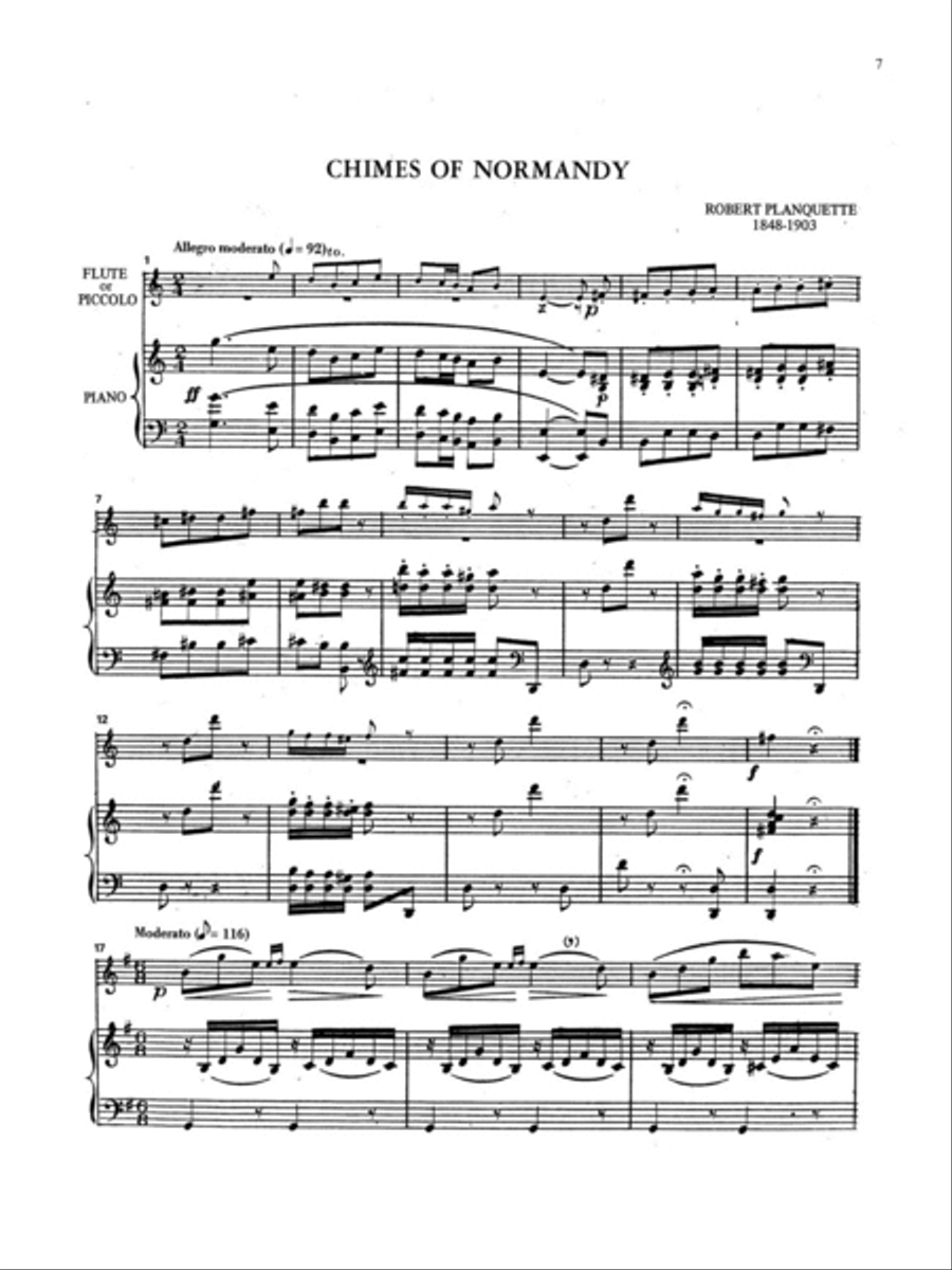 The Eldred Spell Collection, Vol. II for Flute and Piano Flute Solo scores gallery preview page 3