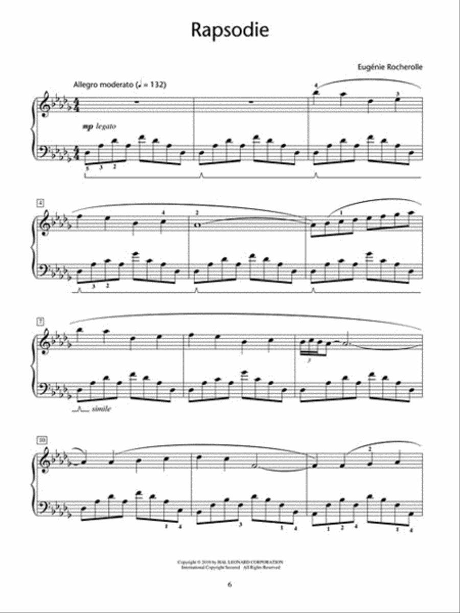 Piano Recital Showcase: Romantic Inspirations Piano Method scores gallery preview page 3