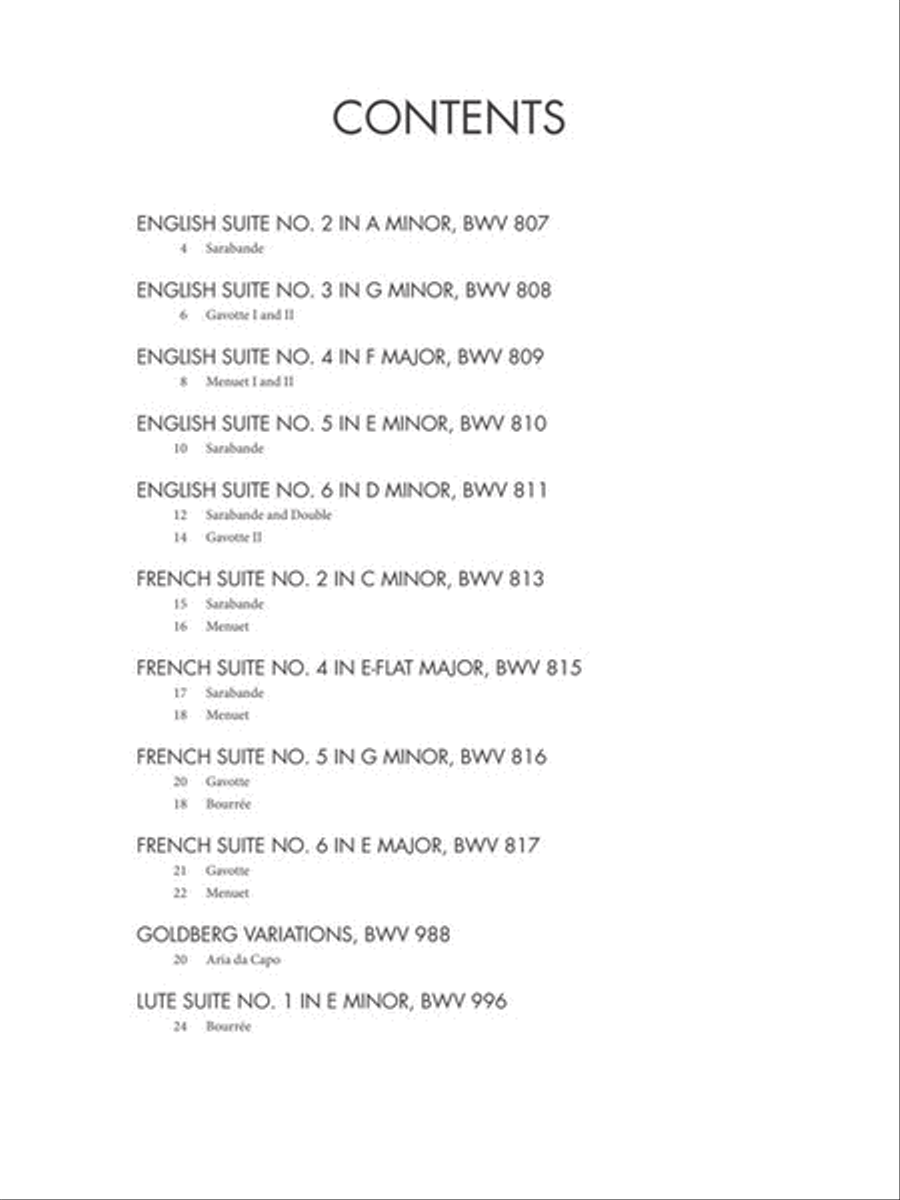 J.S. Bach: Easiest Piano Pieces Piano Solo scores gallery preview page 2