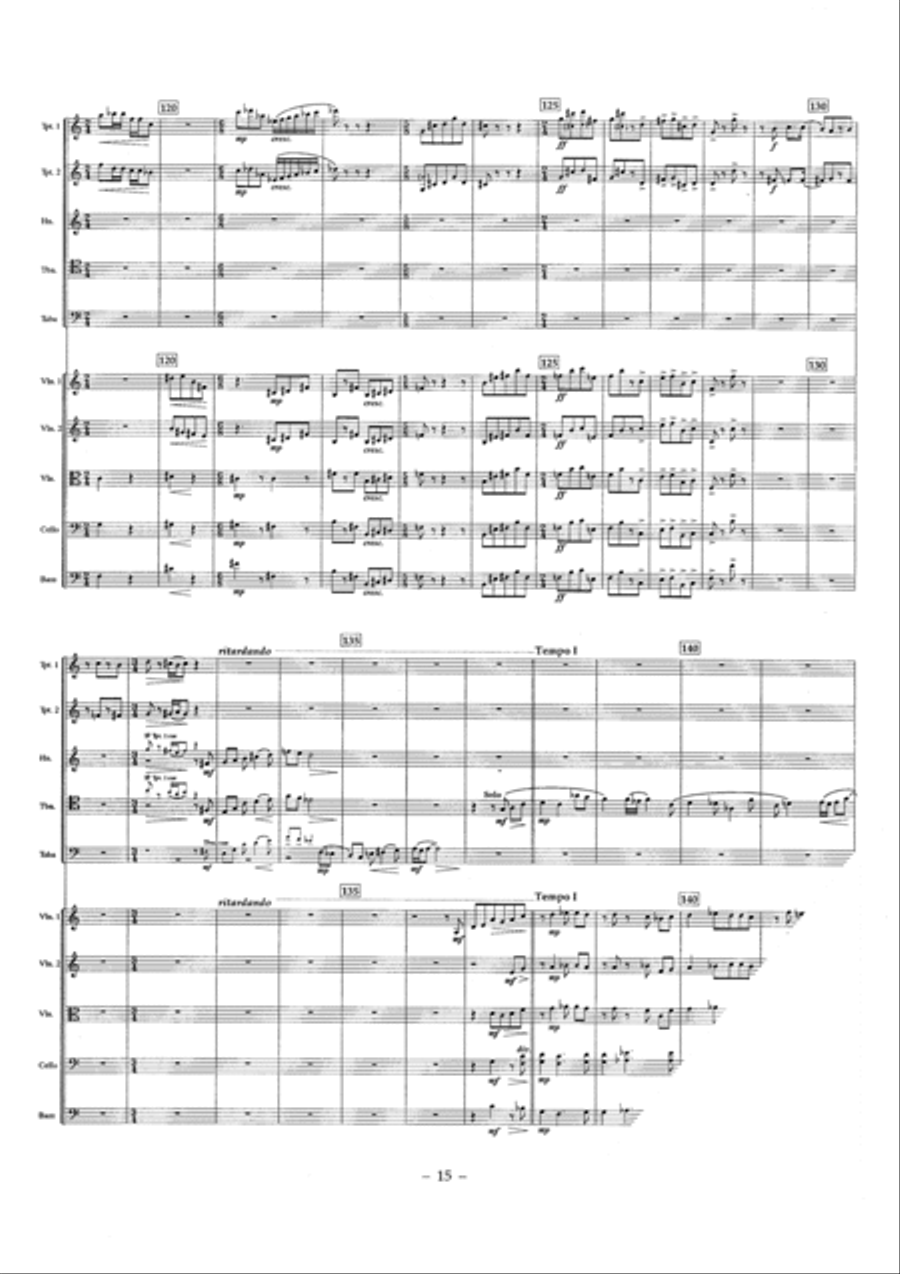 Concerto Concerto Brass Quintet scores gallery preview page 16