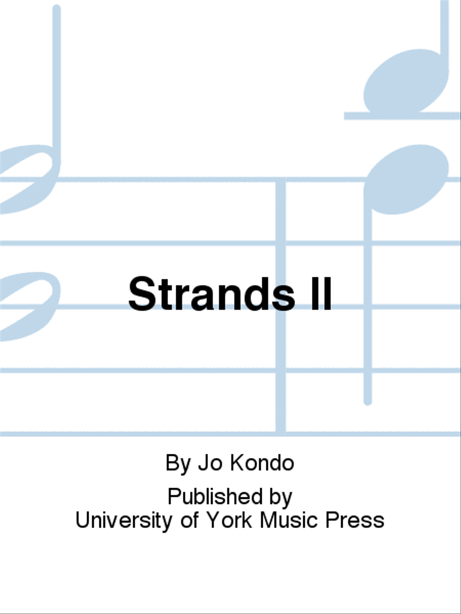 Strands II 2 Pianos, 4-Hands scores gallery preview page 1