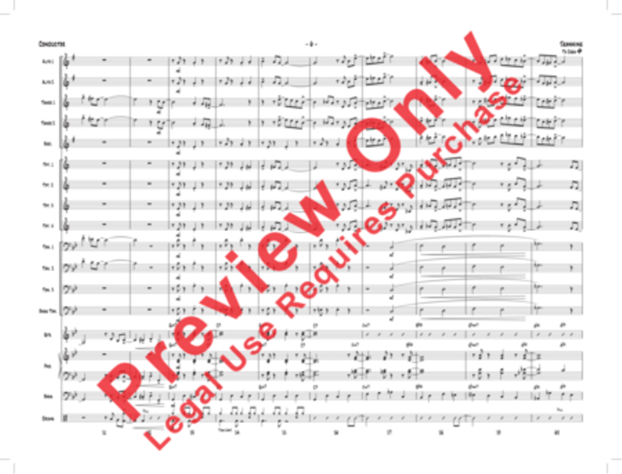 Jeannine Jeannine Jazz Ensemble scores gallery preview page 9