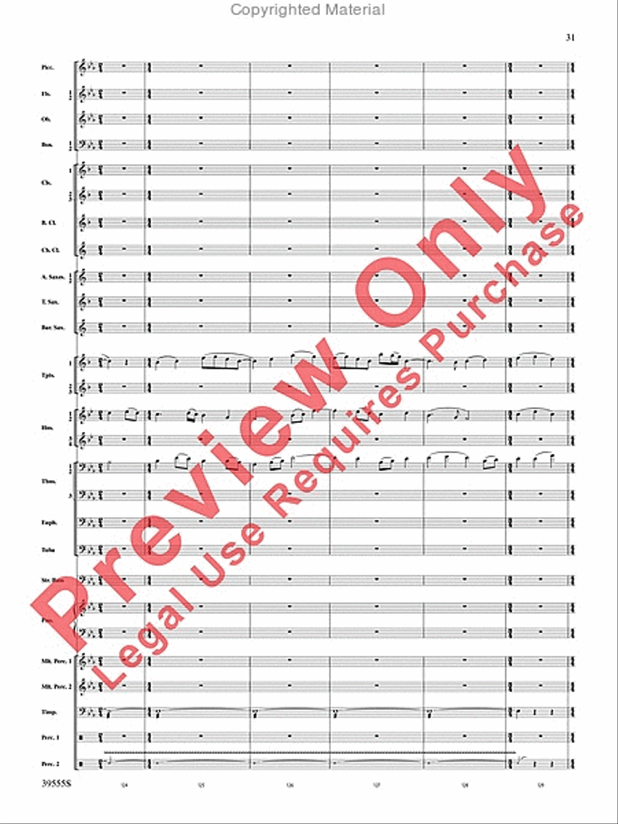 And Hope Led Them Home And Hope Led Them Home Concert Band scores gallery preview page 32