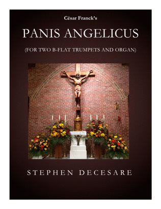 Book cover for Panis Angelicus (Duet for Bb-Trumpet - Organ Accompaniment)