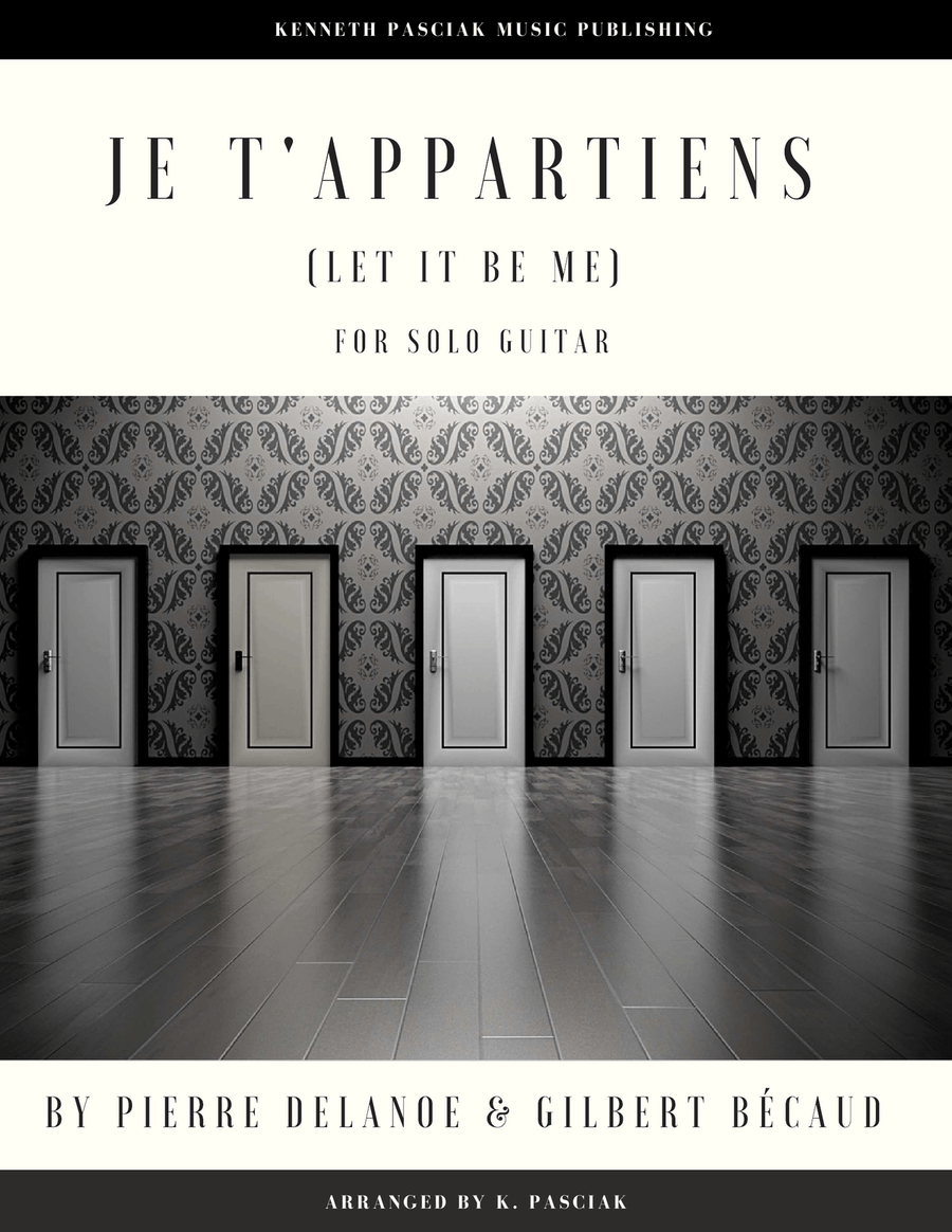 Let It Be Me (je T'appartiens) Acoustic Guitar scores gallery preview page 1