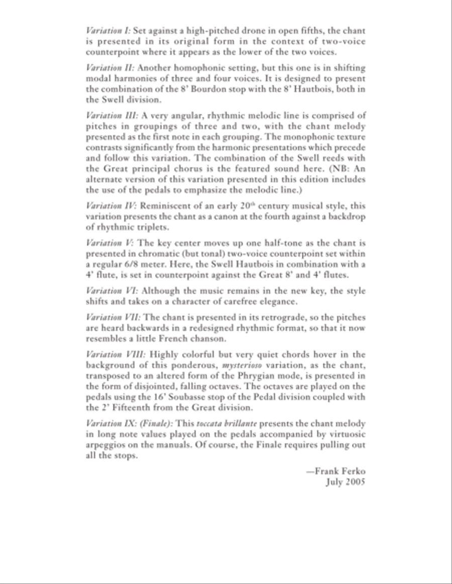Variations on Veni Creator Spiritus Organ scores gallery preview page 2