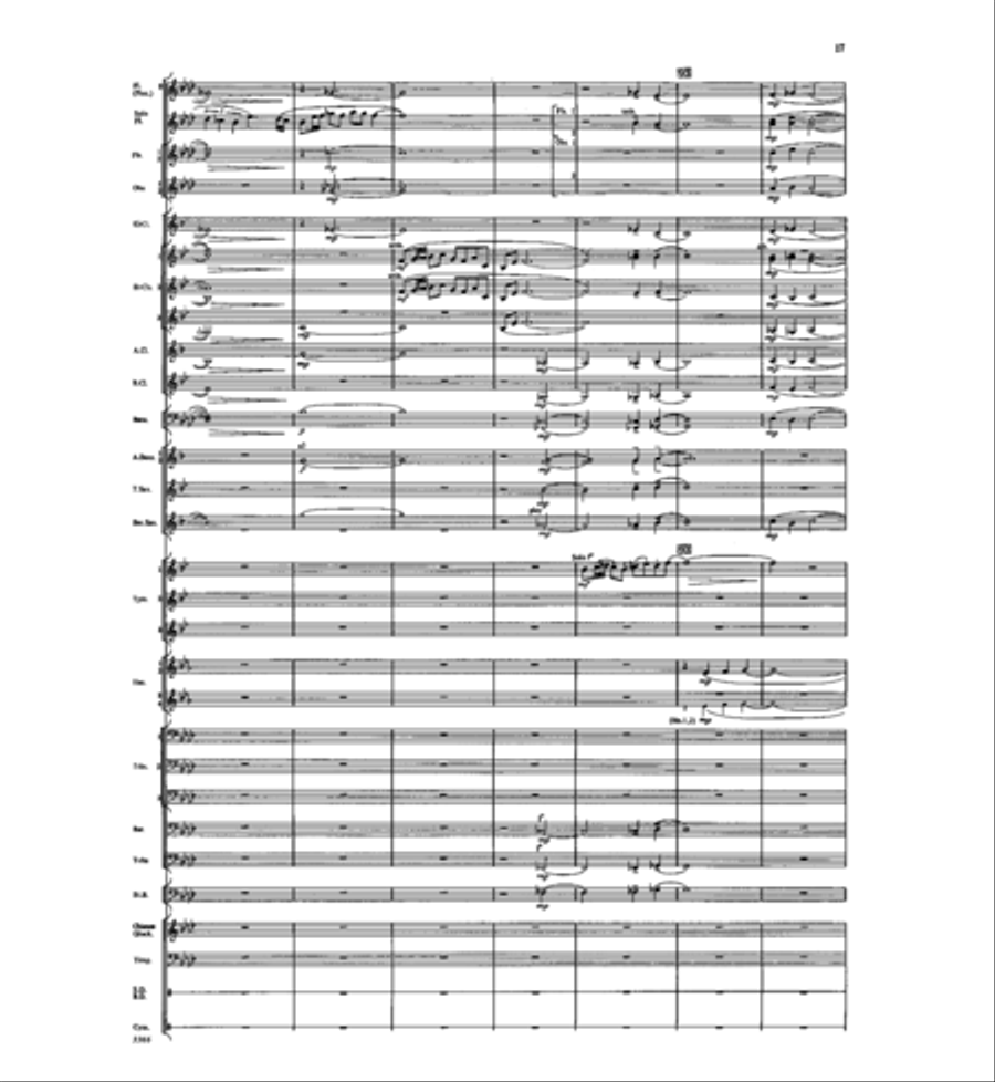 Symphonic Scenario Symphonic Scenario Concert Band scores gallery preview page 16