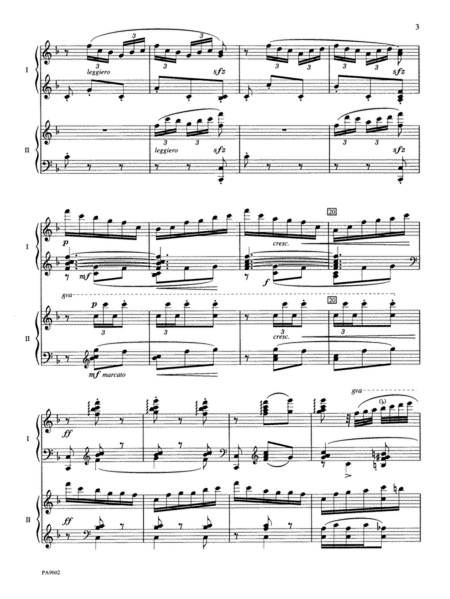 España Rhapsody: Concert Transcription for Two Pianos