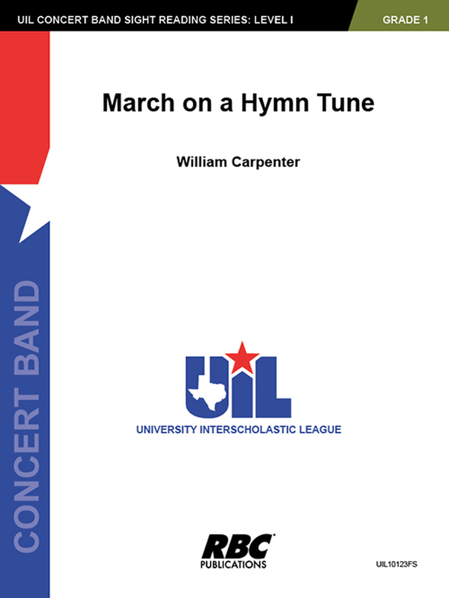 March On A Hymn Tune Concert Band scores gallery preview page 1