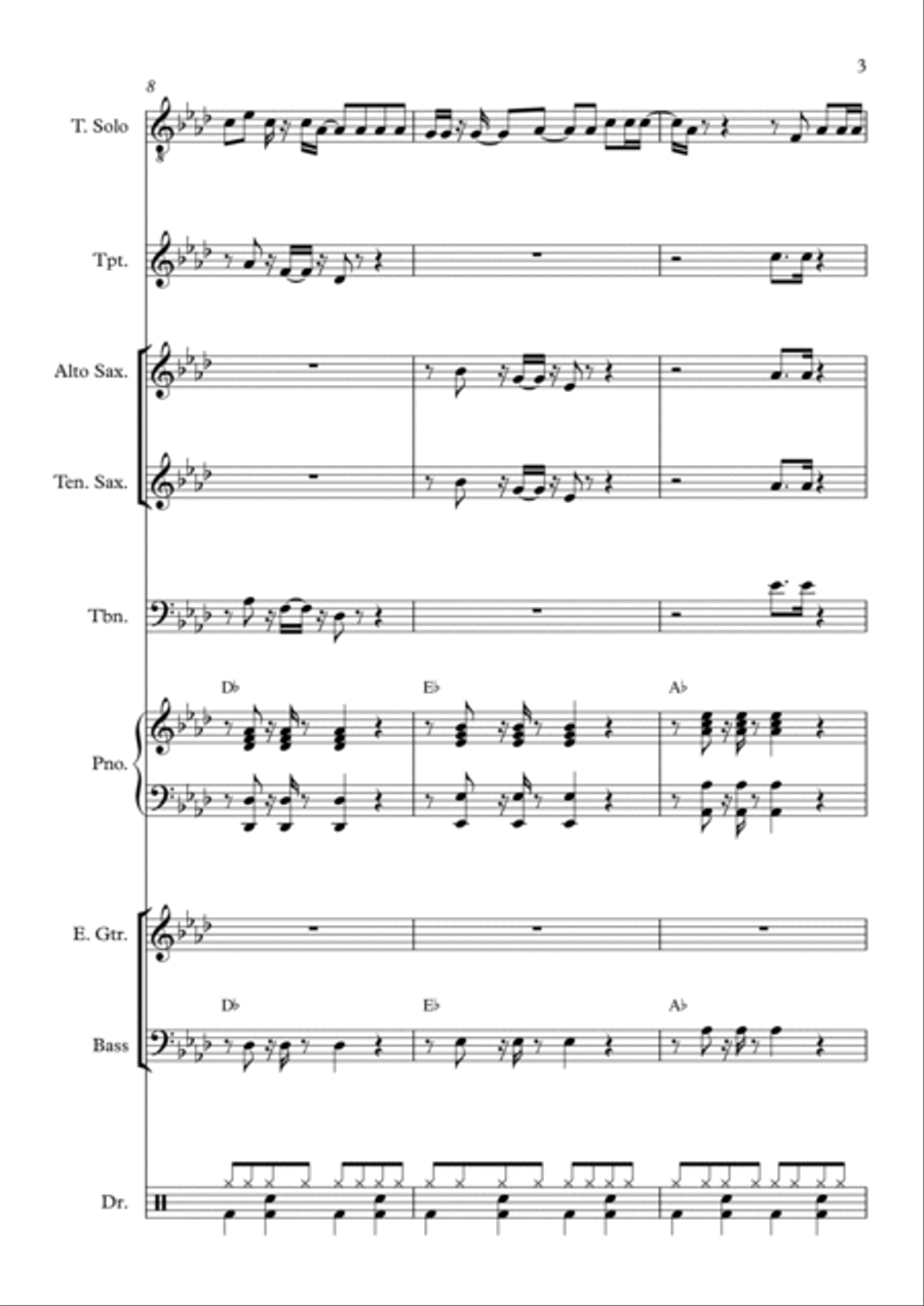 Green Green Grass Voice scores gallery preview page 3