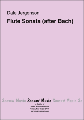 Flute Sonata (after Bach)